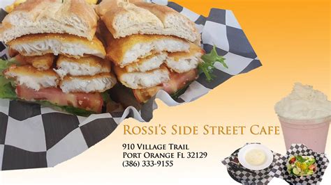 rossi's side street cafe  South Daytona, Florida 32119